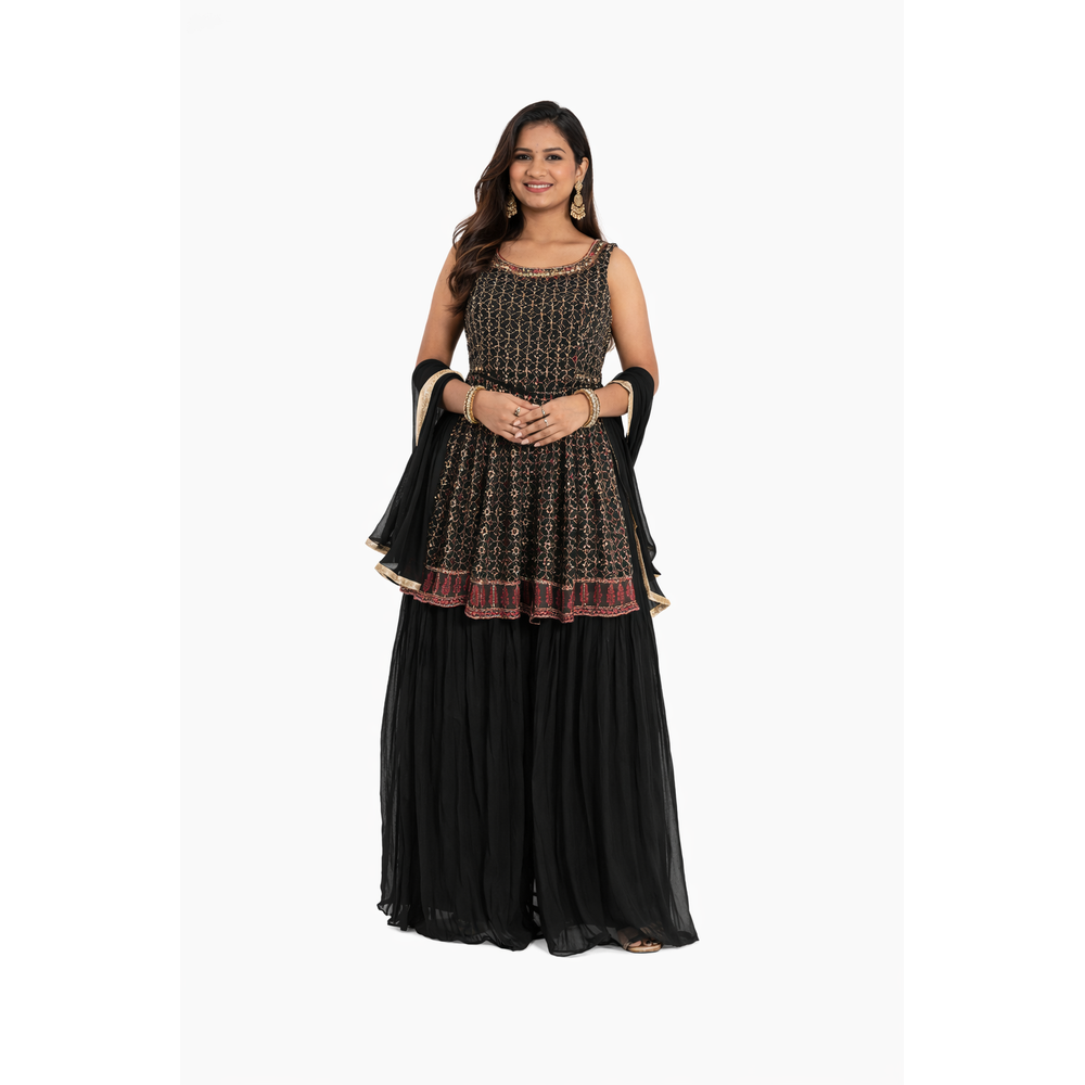 NALISHA LADIES PLAZO SUITS 