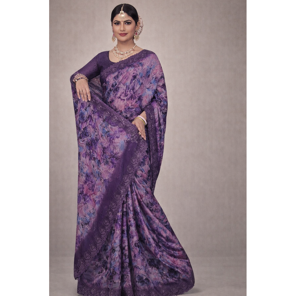 ISHWANI PRINTED CASUAL SAREE