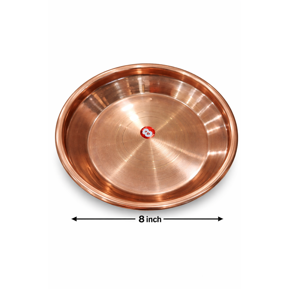 PURE COPPER THALI (8)