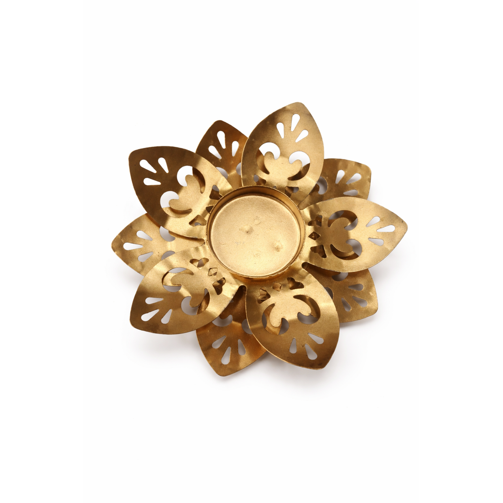 LOTUS FLOWER POOJA DIYA