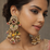 KUNDAN JHUMKA EARRING 