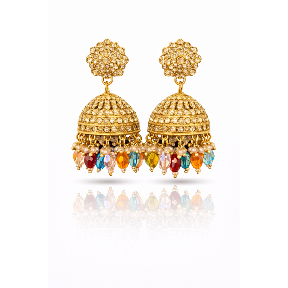 TRADITIONAL JHUMKA  EARRINGS