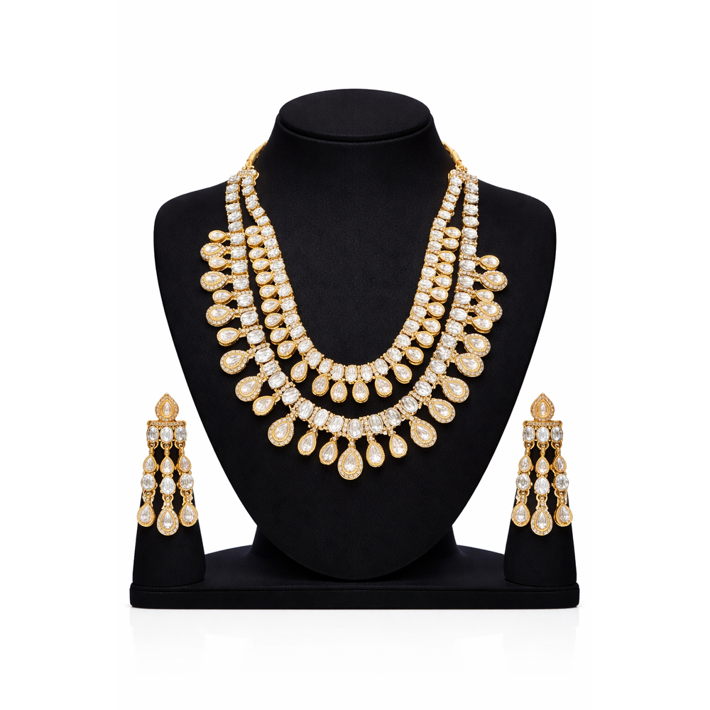 KUNDAN NECKLACE SET