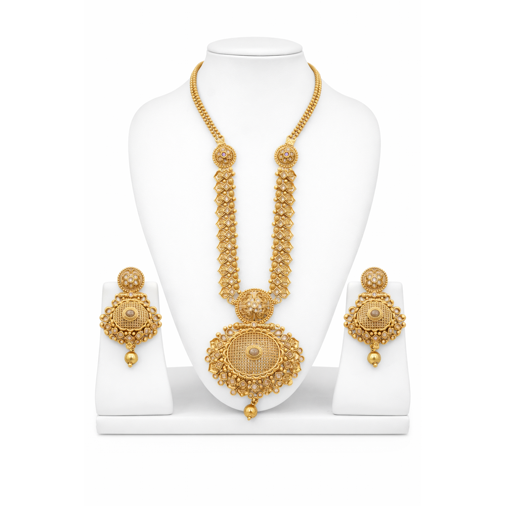 TEMPLE JEWELLERY SET