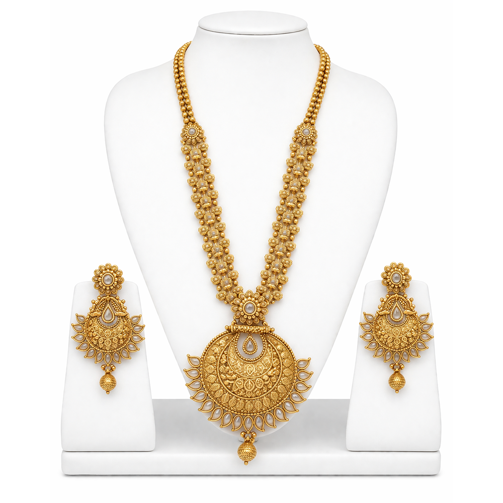 TEMPLE JEWELLERY SET