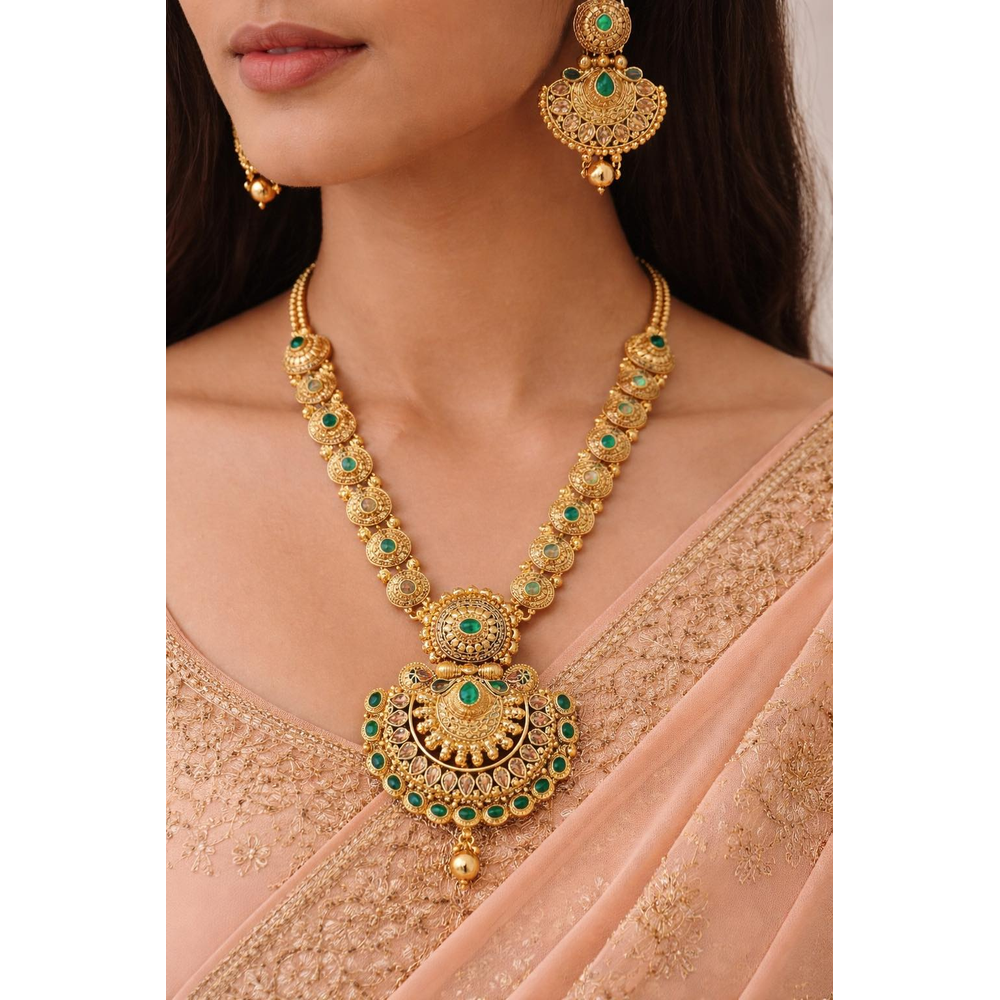 TEMPLE JEWELLERY SET