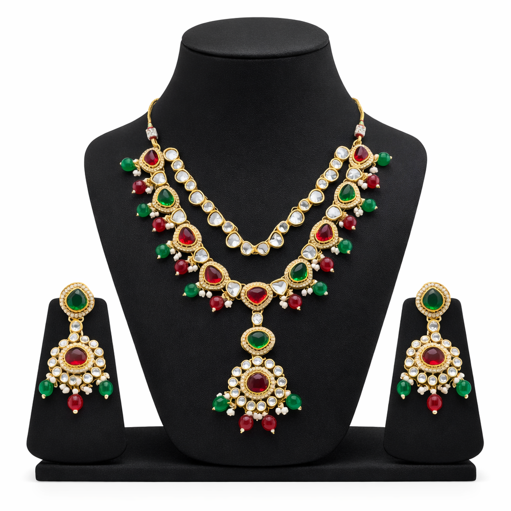 KUNDAN NECKLACE SET