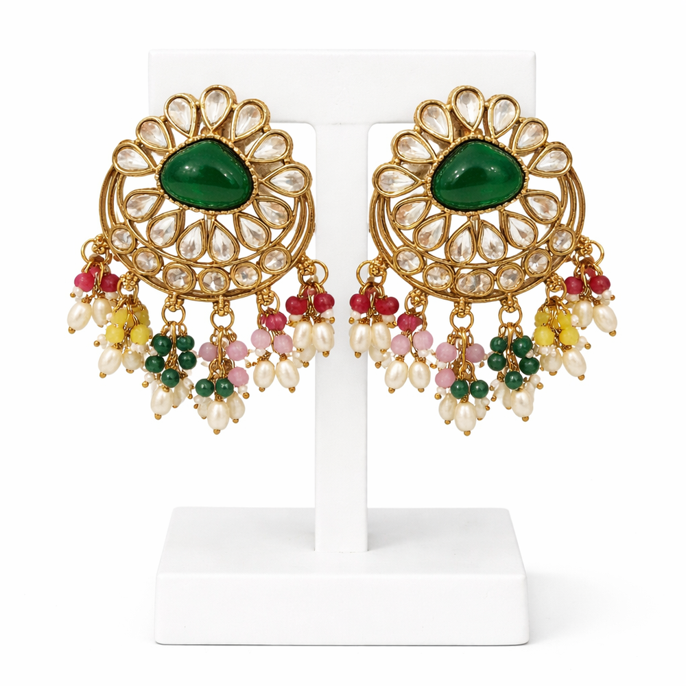 KUNDAN STYLES EARRINGS
