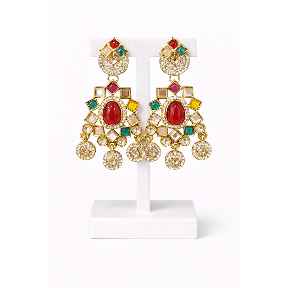 KUNDAN STYLES EARRINGS