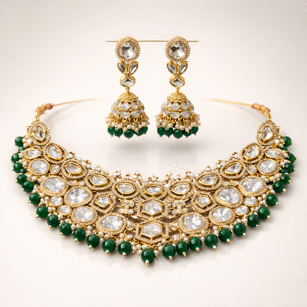 KUNDAN NECKLACE SET