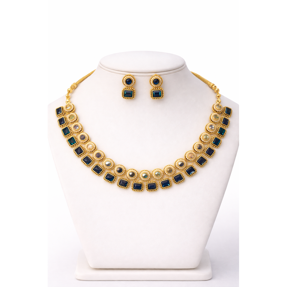 KUNDAN NECKLACE SET