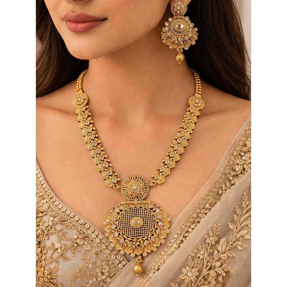 TEMPLE JEWELLERY SET
