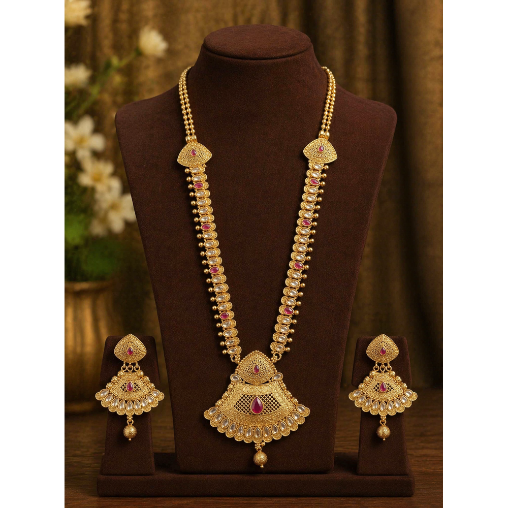 TEMPLE NECKLACE SET