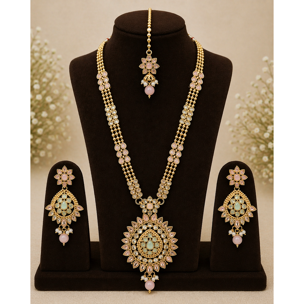 TEMPLE NECKLACE SET