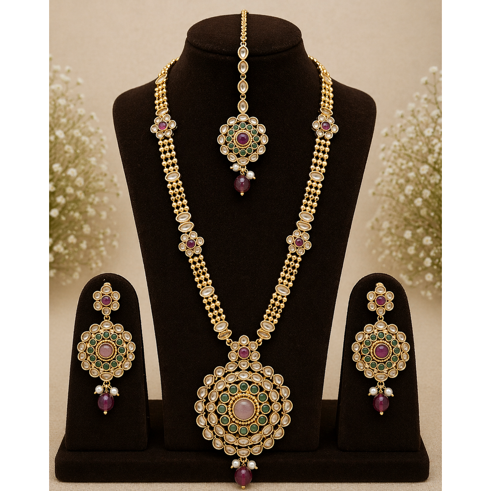 TEMPLE NECKLACE SET