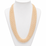 MULTI ROW FANCY PEARL NECKLACE 