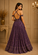 LYLA EMBROIDERED OFF-SHOULDER GOWN