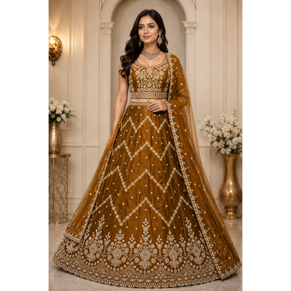 ALAYA UNSTITCHED LANGHA