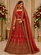AMIA UNSTICHED DOUBLE DUPATTA BRIDAL SUIT