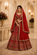RUHI UNSTITCHED DOUBLE DUPATTA BRIDAL LENGHA SUIT