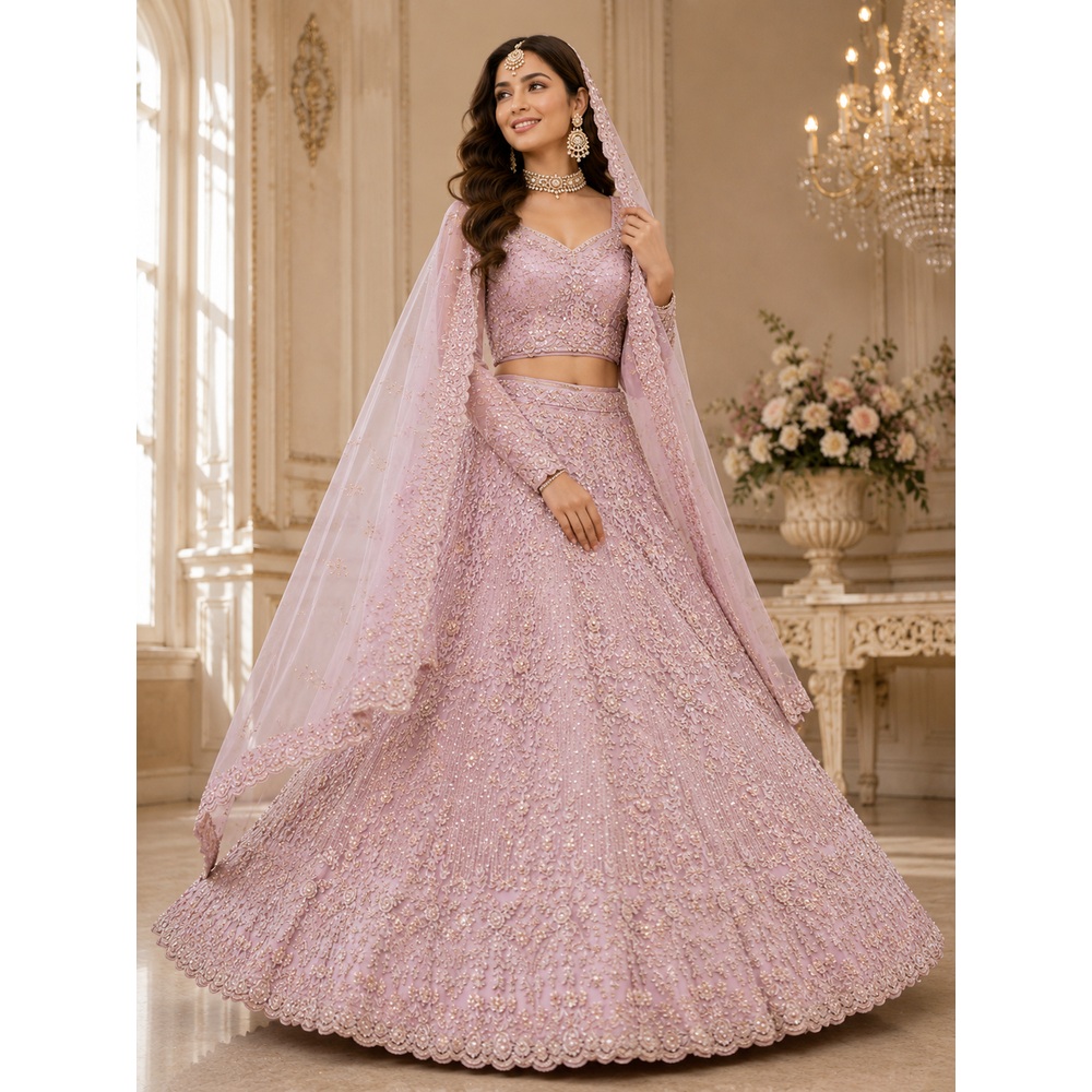 TRIYA UNSTITCHED LENGHA SUIT