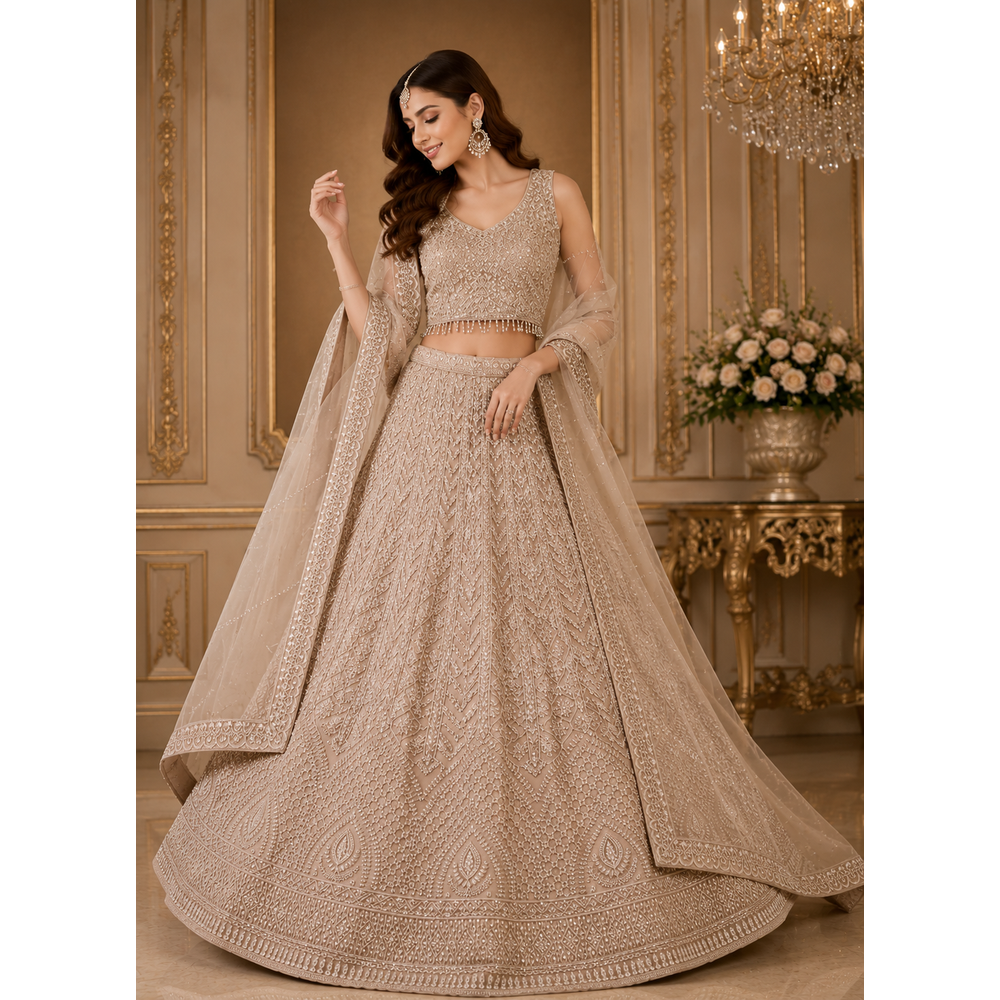 NAVITA UNSTITCHED LENGHA SUIT