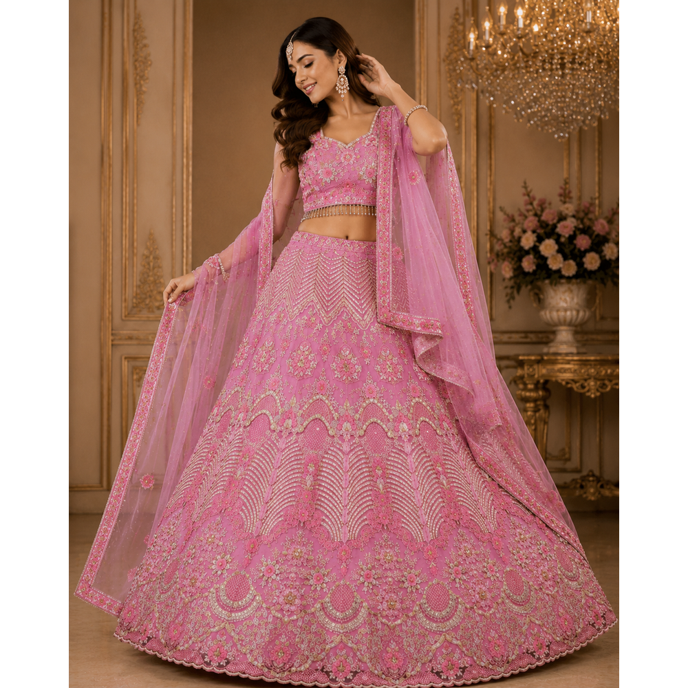 MENALI UNSTITCHED LENGHA SUIT