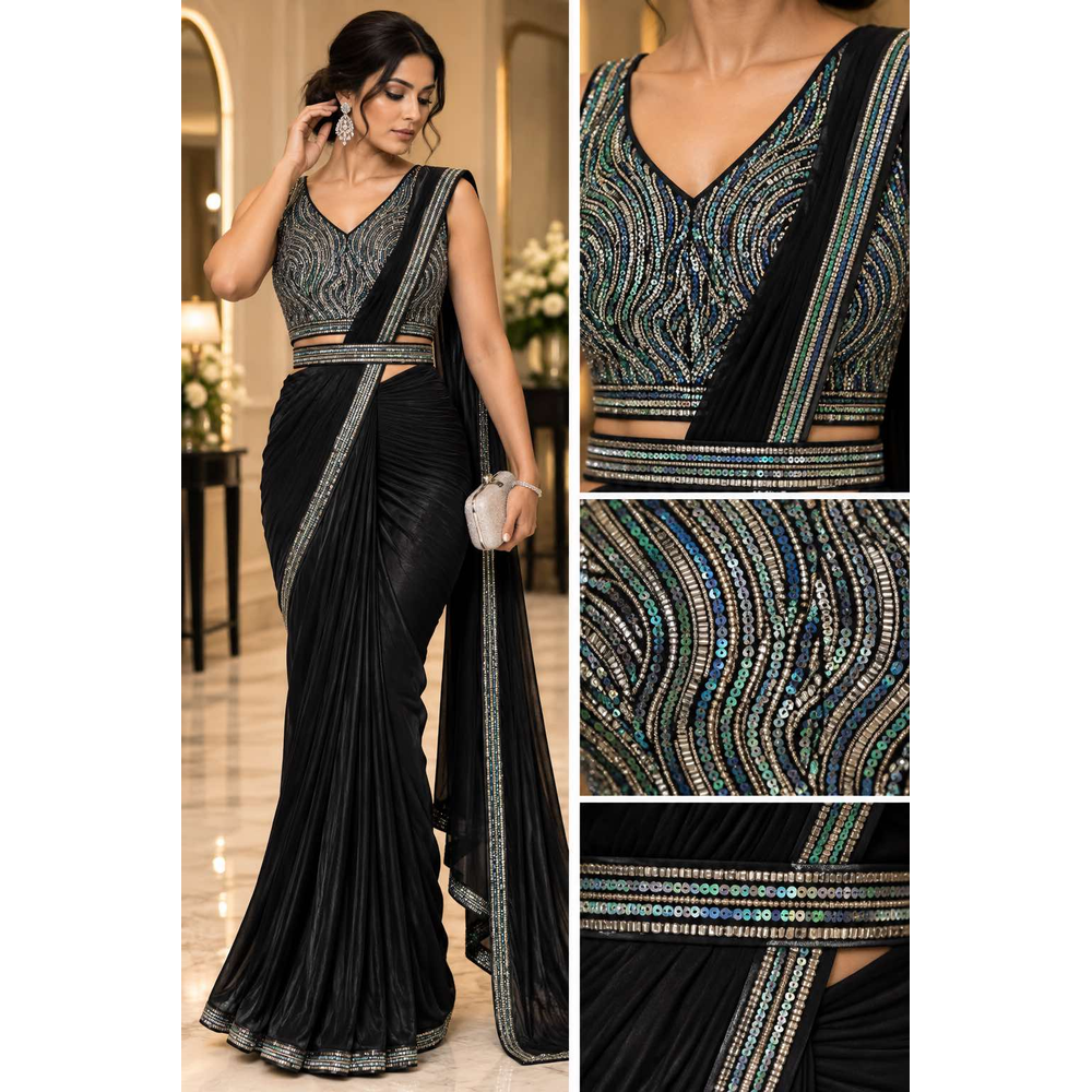 RIA READY-TO-WEAR SAREE 