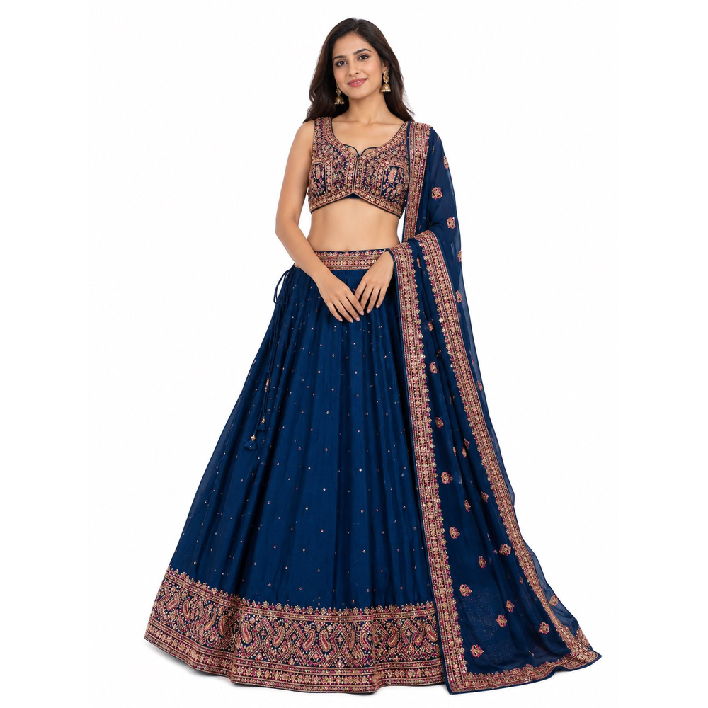 ZARA STITCHED LEHENGA SUIT