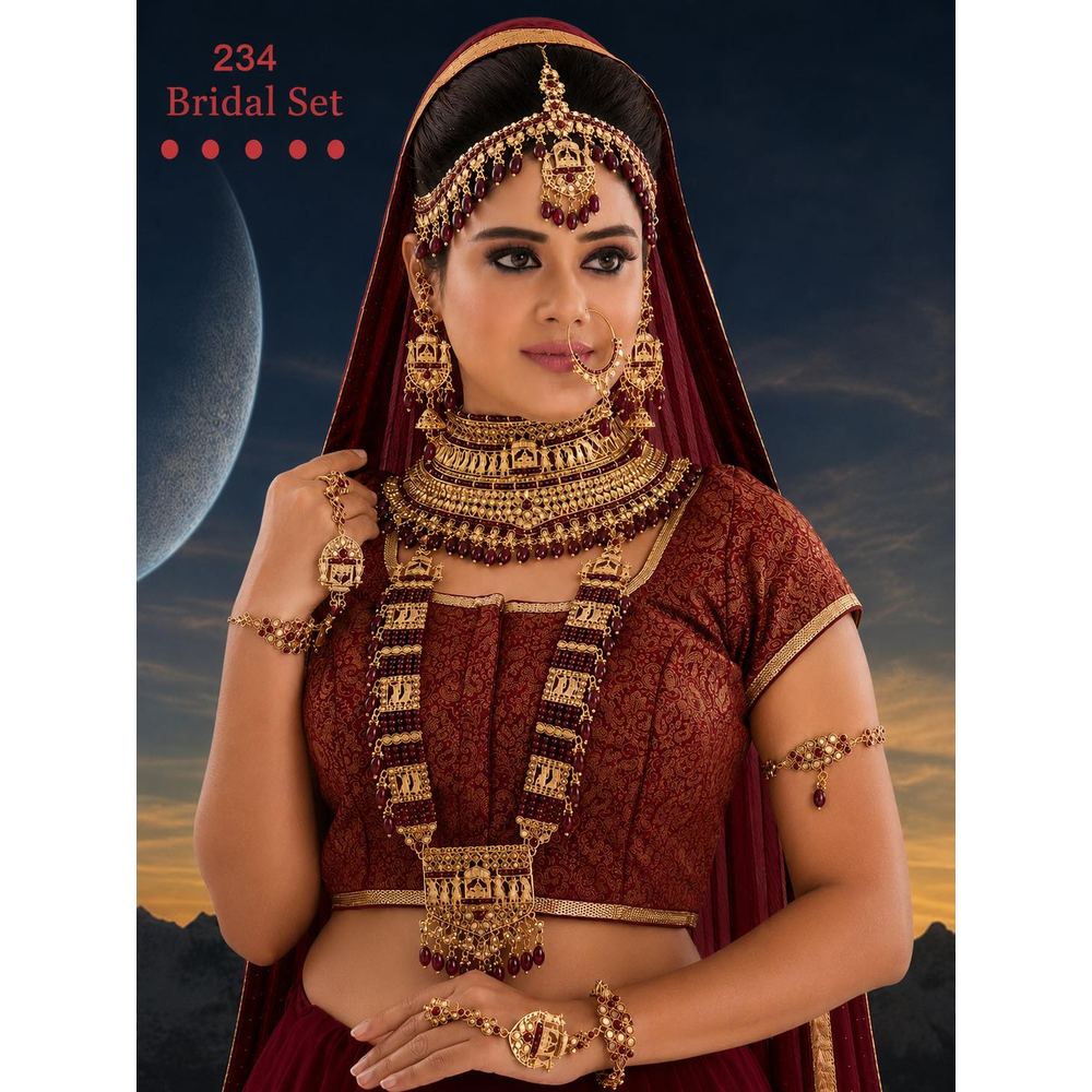 HENNA BRIDA NECKLACE SETS 