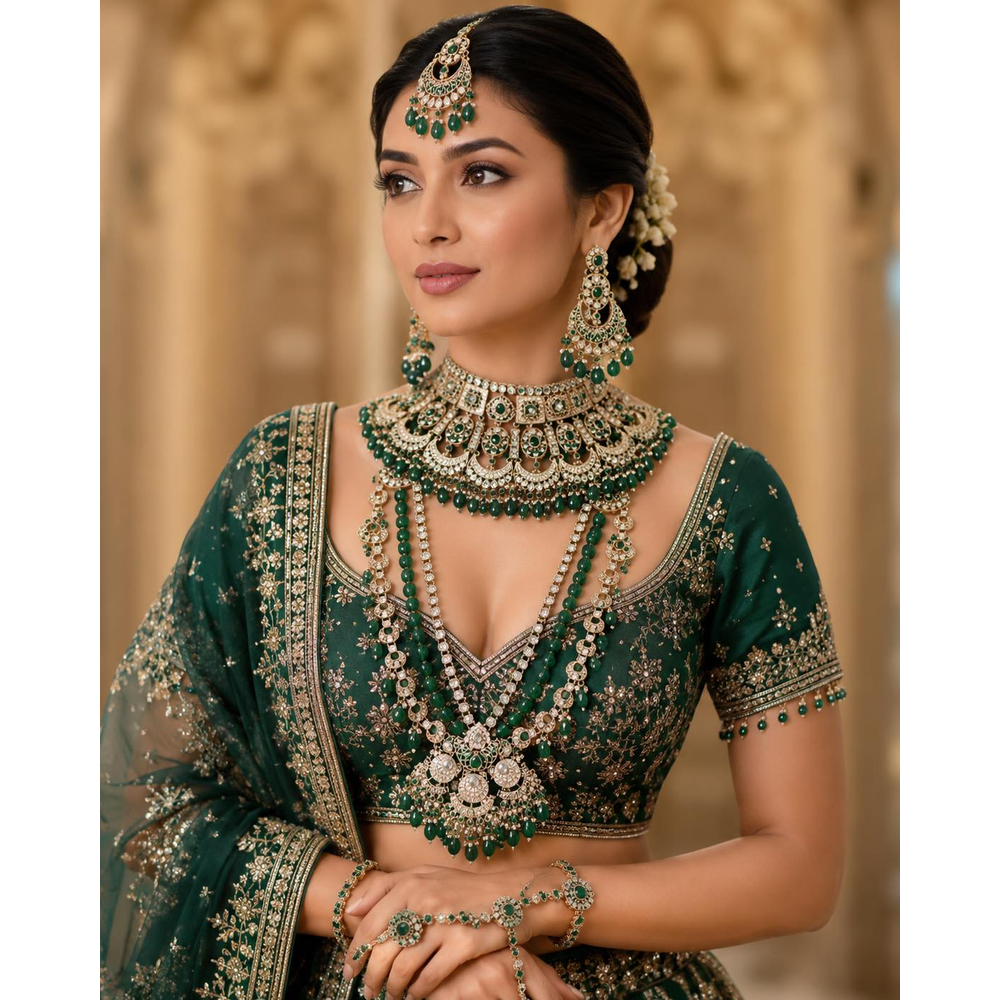 ANBARASI BRIDAL NECKLACE SETS 