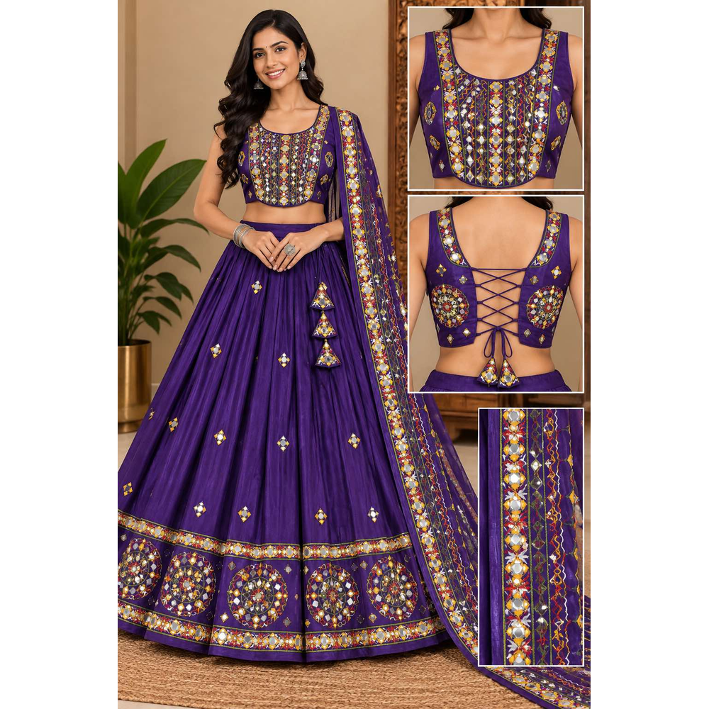 SARA STITCHED LEHENGA SUIT