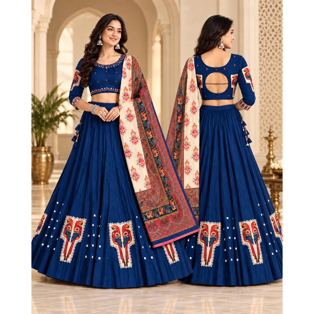 KENNY GARBA LEHENGA SET