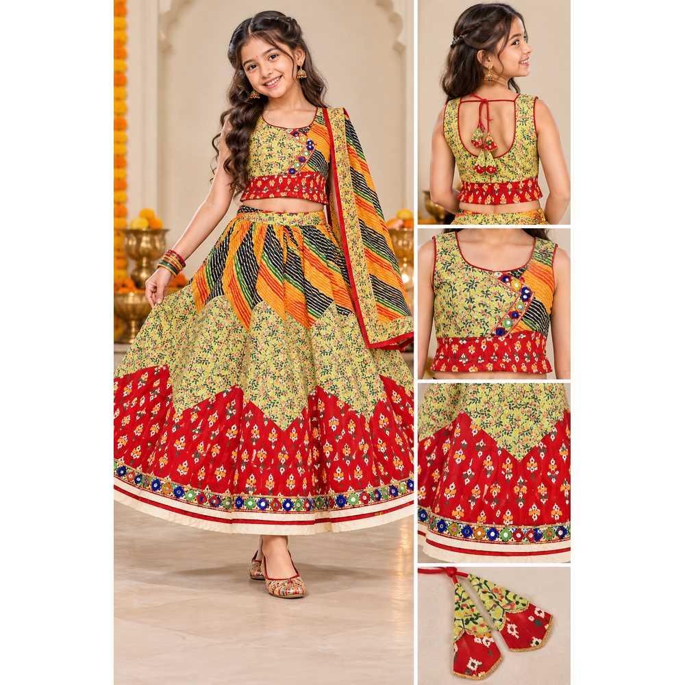 PIHU GIRLS GARBA SUIT 