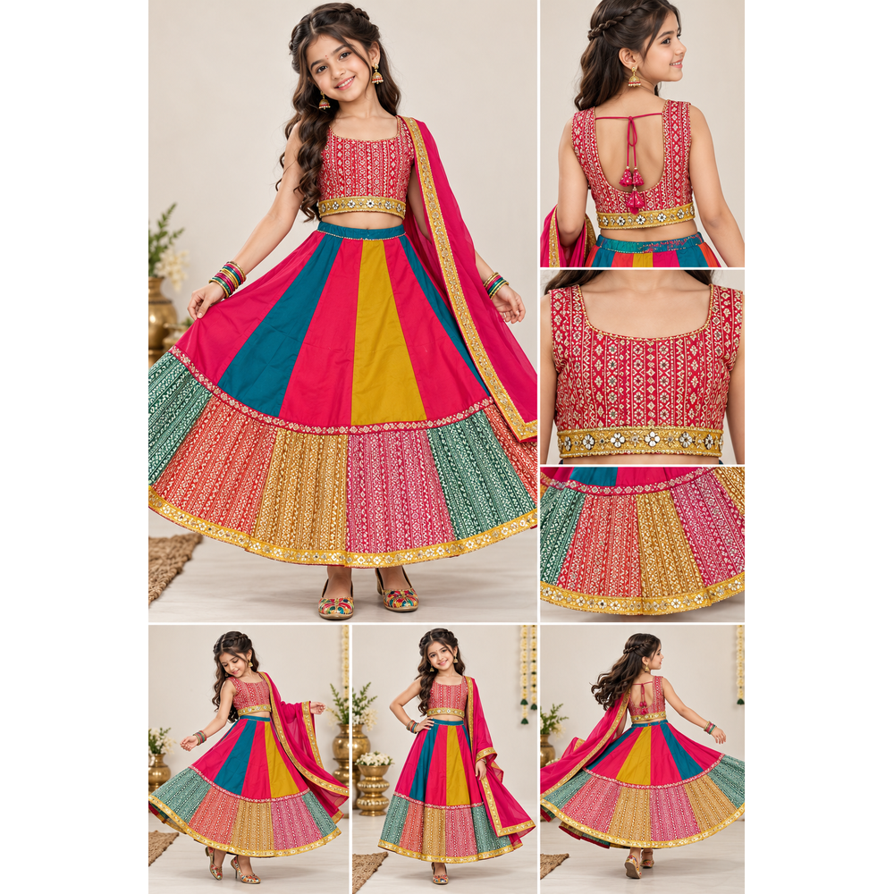PREET GIRLS GARBA SUIT 