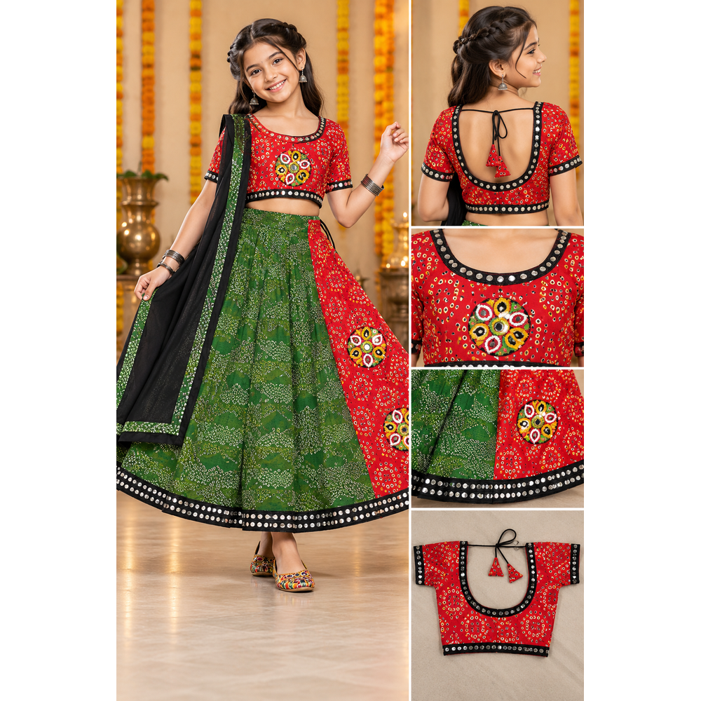RANI GIRLS GARBA SUIT 