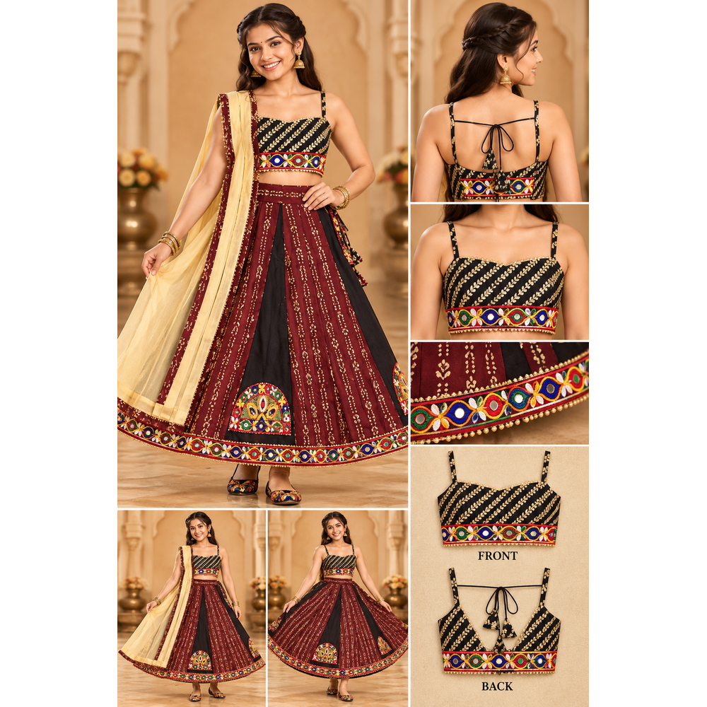 RENU GIRLS GARBA SUIT 