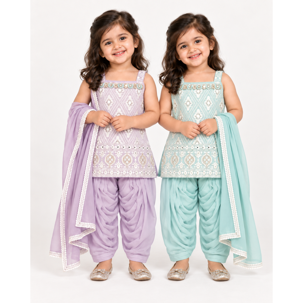 ESHA GIRLS PATIYALA SUIT