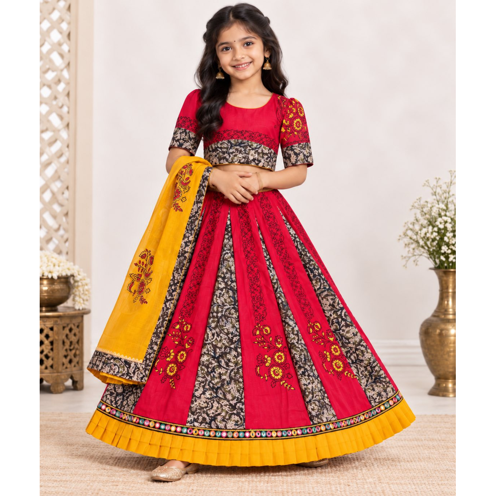 SONIA GIRLS GARBA LEHENGA SET