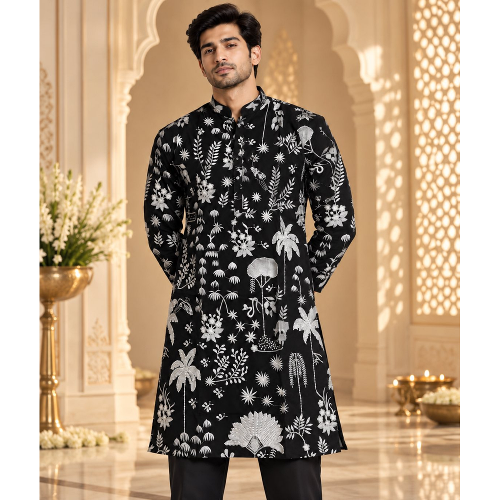 IBRAHIM DESIGNER KURTA SET