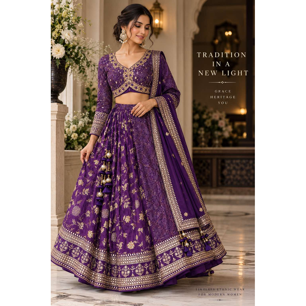 APEKSHA STITCHED LENGHA SUIT