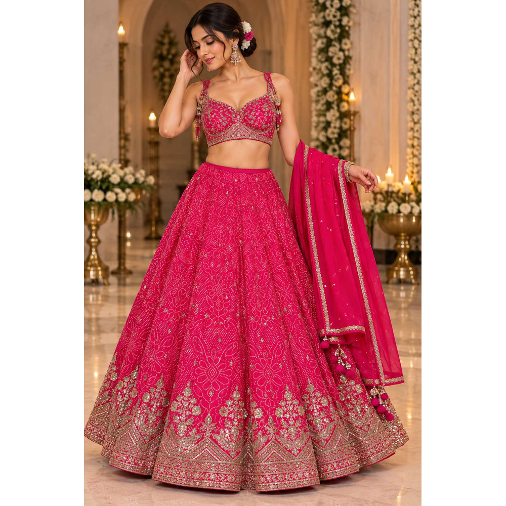VIHANA STITCHED LEHENGA SUIT