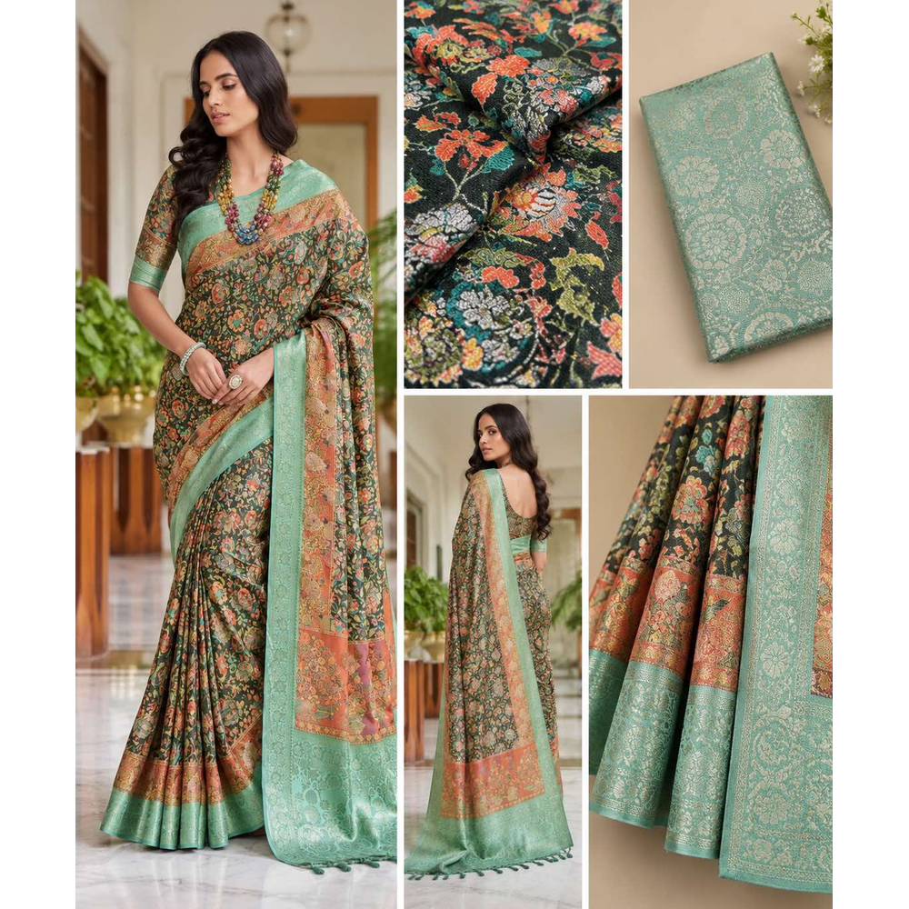 DRASTI FLORAL SAREE