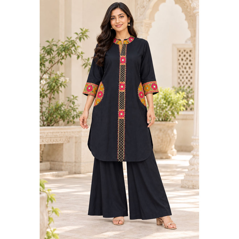 PARI KURTI PLAZO SUIT