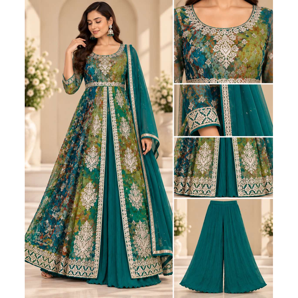 SARIKA LADIES PLAZO SUIT