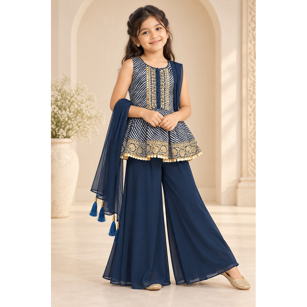 ALIYA GIRLS PLAZO SUIT 