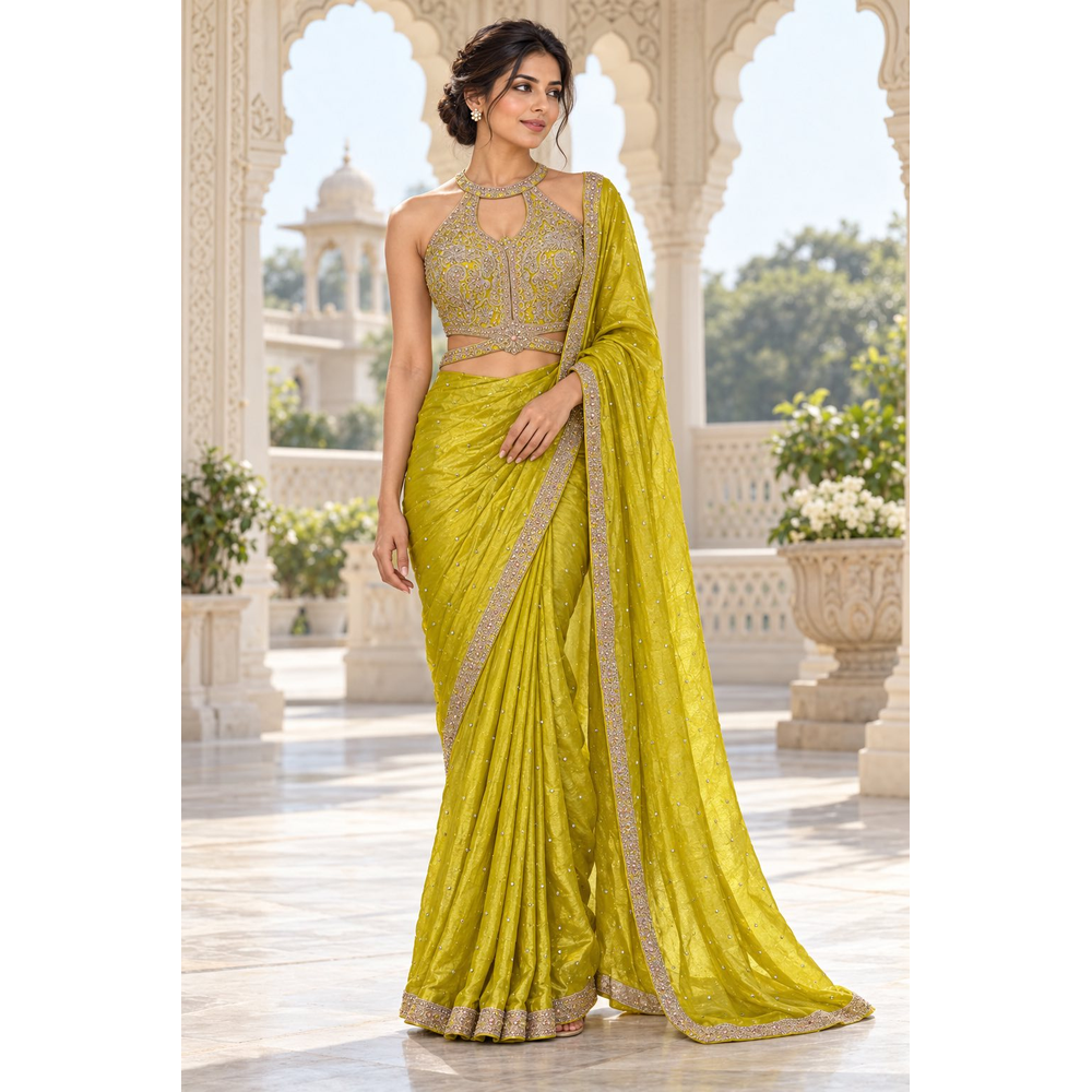 JANVI READY-TO-WEAR SAREE
