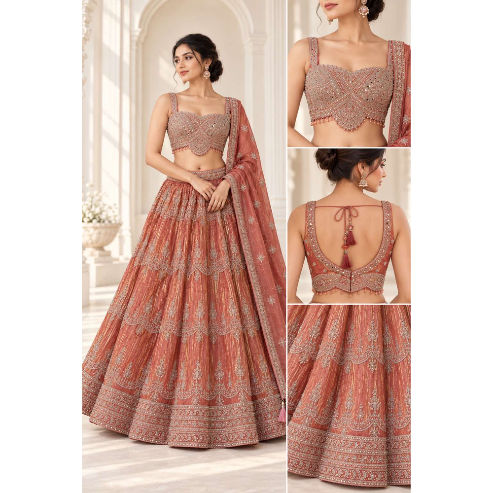 ADYA STITCHED CHOLI SUIT