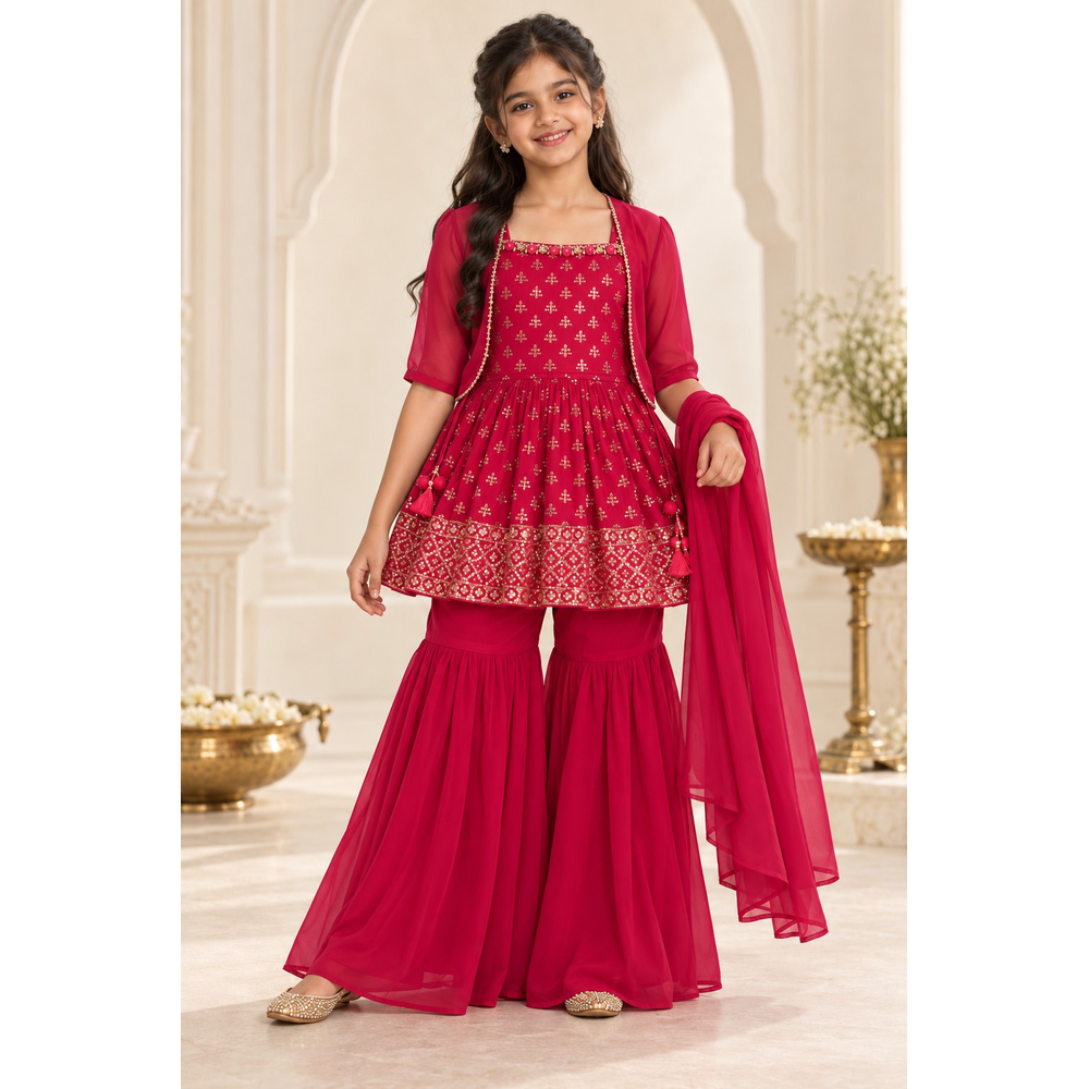 MISBA GIRLS SHARARA SUIT