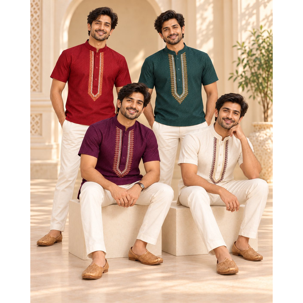 VEER MANS SHORT KURTA ONLY
